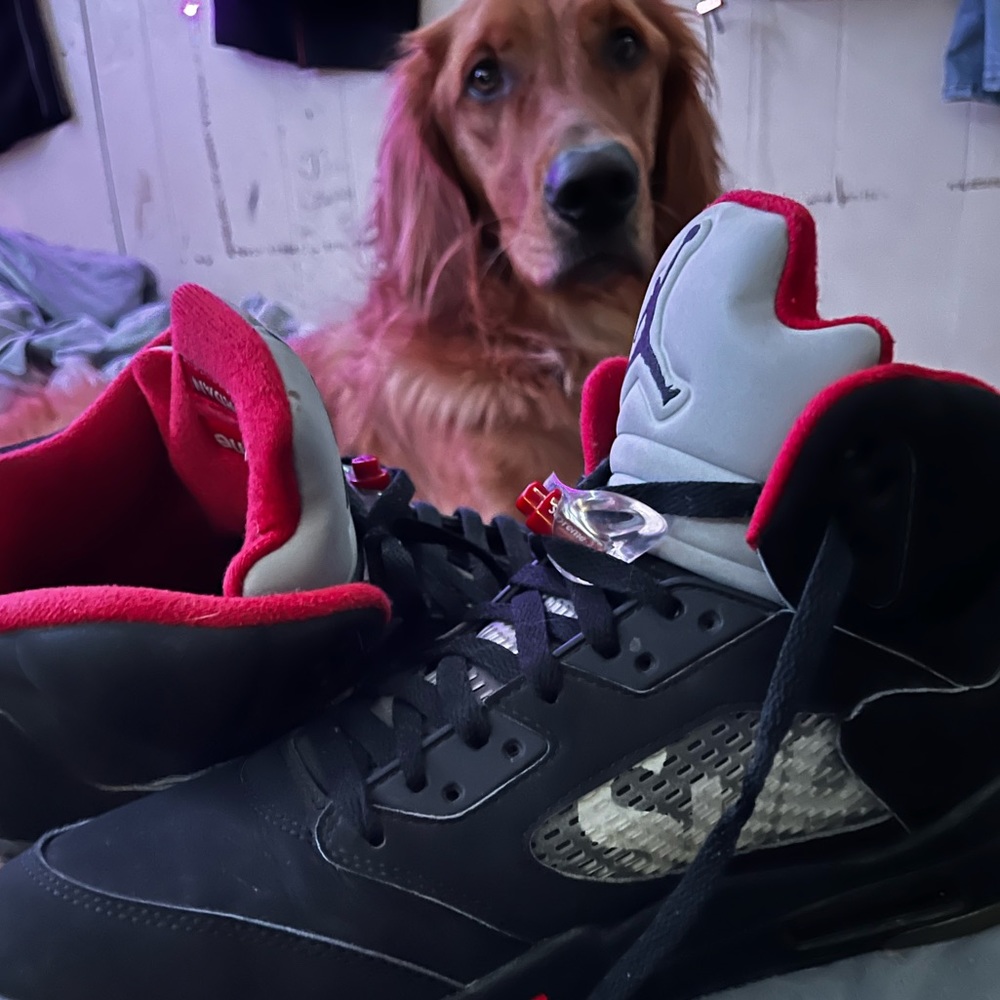 Air Jordan X supreme black retro 5s
